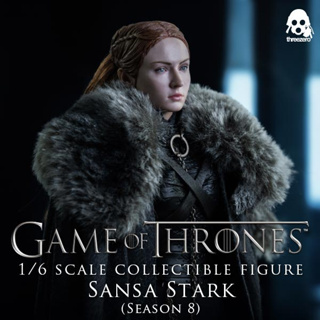 Game of Thrones ( Threezero ) Sansa Stark (Season 8)  ขนาด 1/6 มือ 1 ของแท้  * เจ้าของขายเอง *