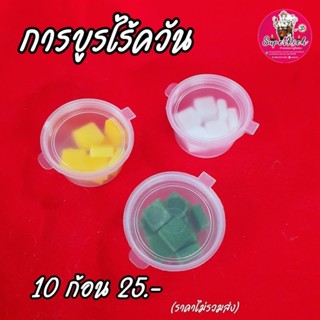 การบูรไร้ควัน อารตีไฟกระปุกเล็ก สำหรับบูชาองค์เทพ