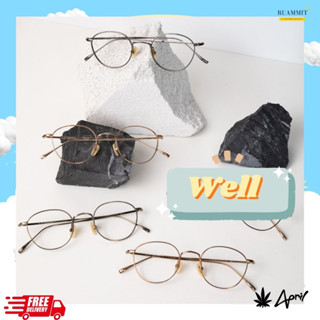 กรอบแว่นสายตา April รุ่น Well งานแว่นทำมือ Handcrafted Eyewear จากประเทศเกาหลี ของแท้ แว่นสายตา กรอบแว่นเกาหลี