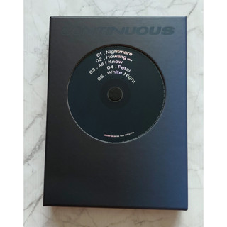 อัลบั้ม VICTON - CONTINUOUS เวอร์ Dark แกะแล้ว ไม่มีการ์ด มีโปสเตอร์ สภาพดี พร้อมส่ง CD Kpop