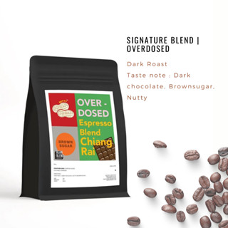 GRAPH กราฟ เมล็ดกาแฟ SIGNATURE BLEND - OVERDOSED 250g (exp.5/11/2023)