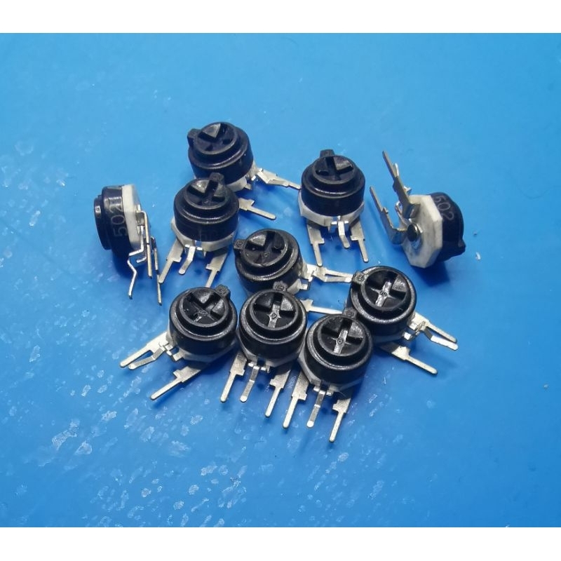 10pcs ตัวต้านทานปรับค่า VR 5Kohm (502)
