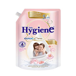 รีฟิลน้ำยาปรับผ้านุ่ม HYGIENE 1,300ml BLOOMING TOUCH PINK