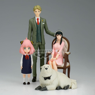 ✨ พร้อมส่ง ✨ BANPRESTO SPYxFAMILY Anya Forger &amp; Bond Yor Loid Forger Family Photo Figure ฟิกเกอร์ ของแท้ (Lot JAPAN)