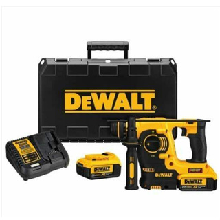 DEWALT สว่านโรตารี่ไร้สาย18V รุ่น DCH253M2 มาพร้อมแบต+แท่นซาร์จ เครื่องมือช่าง รับประกัน