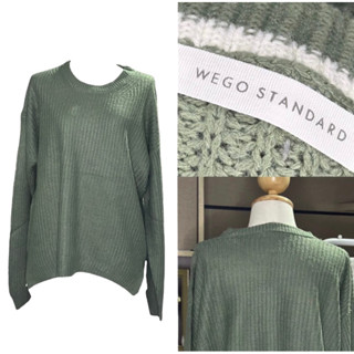 สเวตเตอร์ไหมพรม แบรนด์ WEGO STANDARD