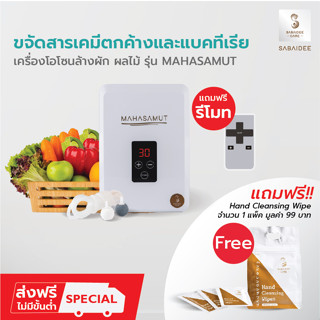 [โค้ดลด100.-] SABAIDEECARE เครื่องผลิตโอโซน เครื่องโอโซน รุ่น MAHASAMUT FH50x1 โอโซนล้างผัก เครื่องโอโซน โอโซน ฆ่าเชื้อ