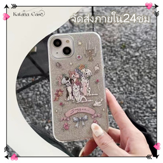 🎐จัดส่งภายใน24ชม🎐เคส for iPhone 11 14 Pro Max Case for iPhone 12 13 ป้องกันการตก การป้องกัน พื้นผิวกระจก การ์ตูน น่าสนใจ