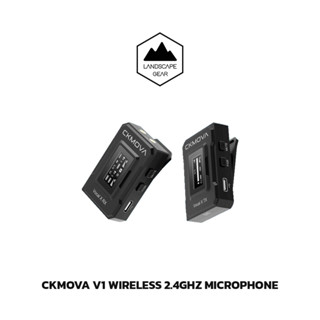 CKMOVA V1 Wireless Mic 2.4GHz ไมค์โครโฟนไร้สาย ไมค์ไวเลส