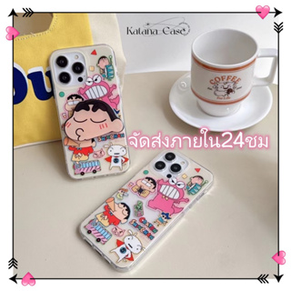 🎐จัดส่งภายใน24ชม🎐เคส for iPhone 11 14 Pro Max Case for iPhone 12 13 ป้องกันการตก การป้องกัน พร้อมขาตั้ง การ์ตูน แฟชั่น