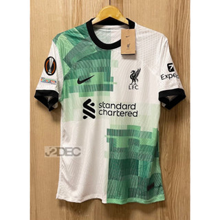 เสื้อบอล [เกรด.PLAYER]  ลิเวอร์พูล. **เยือน AWAY Kits.2** 2023-2024 (เพิ่มชื่อนักเตะ-เบอร์นักเตะ-อาร์มUEL.ได้)