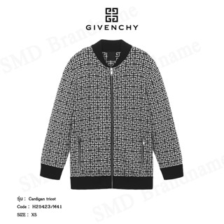 Givenchy เสื้อคาร์ดิแกน รุ่น Cardigan tricot Code: H25423/M41