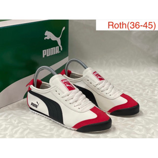 💕สินค้าพร้อมส่ง รองเท้า Puma Roma Sneaker รองเท้าผ้าใบผู้หญิงและผู้ชายมี(36-45)💕