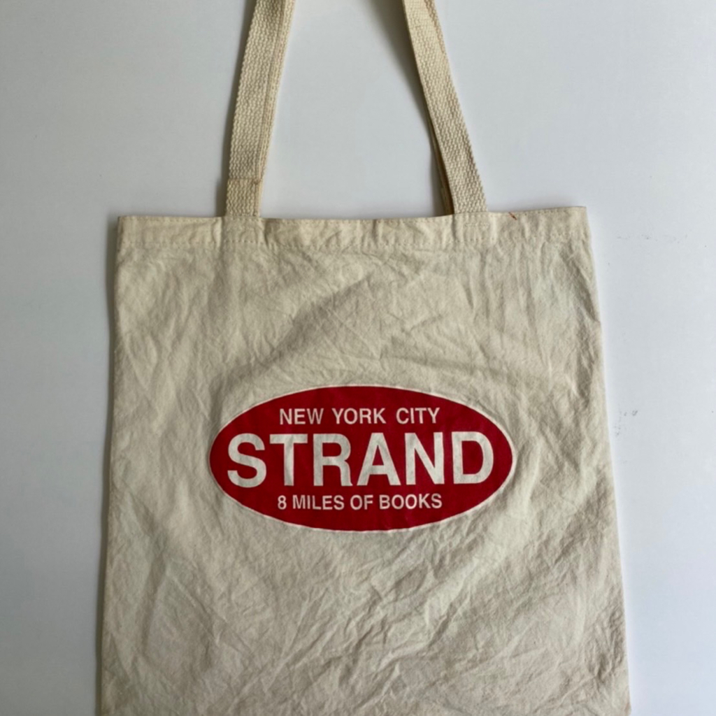 กระเป๋าผ้า Strand book store tote made in USA-ของมือสอง