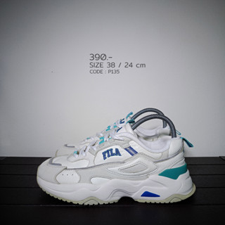 FILA 38 / 24 cm มือสองของแท้ (P135)