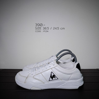 le coq sportif 38.5 / 24.5 cm มือสองของแท้ (P134)