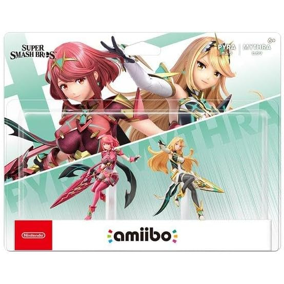 amiibo Xenoblade 3 Double Set โฮมูระ & ฮิคาริ (Pyra & Mythra) ของแท้ พร้อมส่ง