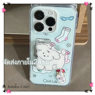 🎐จัดส่งภายใน24ชม🎐เคส for iPhone 11 14 Pro Max Case for iPhone 12 13 ป้องกันการตก การป้องกัน พร้อมขาตั้ง การ์ตูน น่าสนใจ