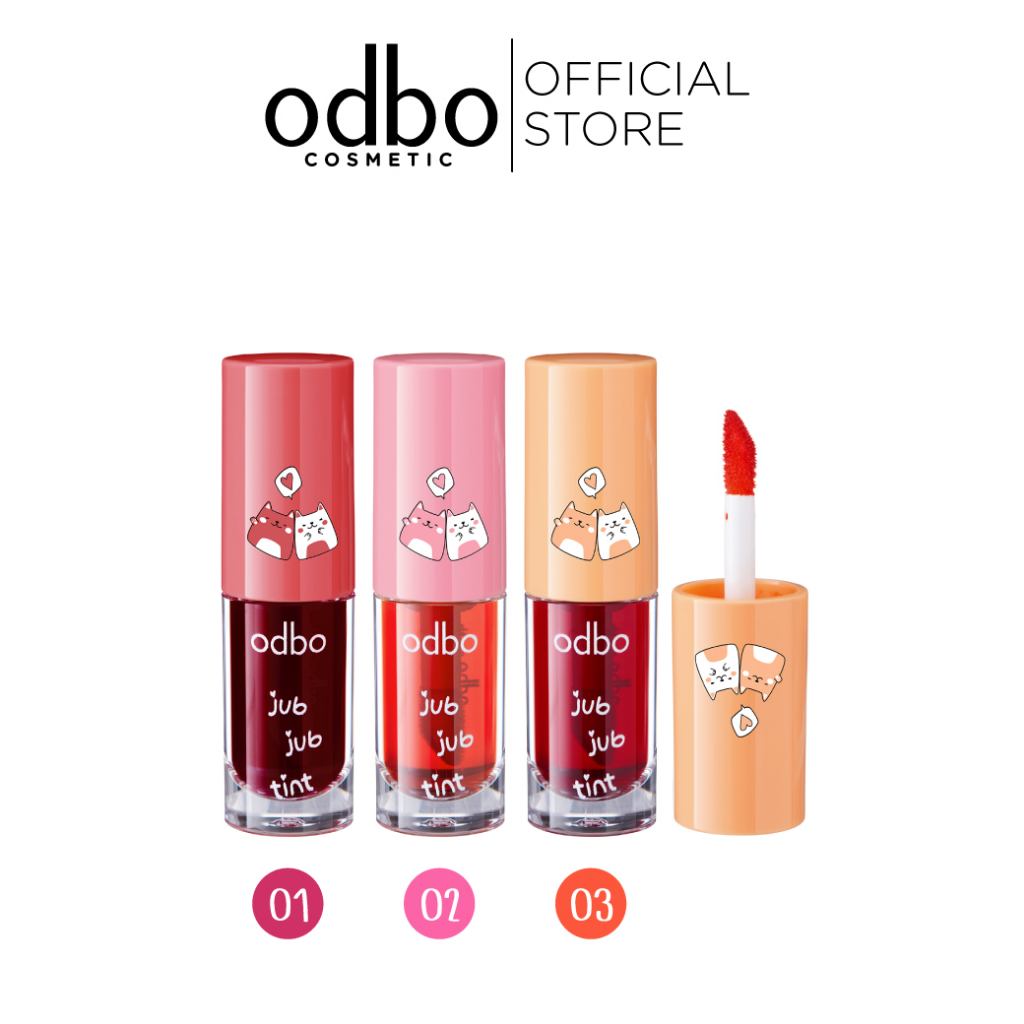 ODBO JUB JUB TINT OD576 #จุ๊บจุ๊บทิ้นท์ ติดทน กันน้ำ
