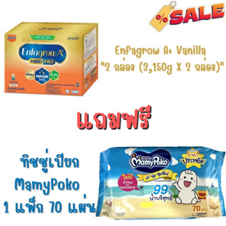 Enfagrow A+ 3 Plain Vanila เอนฟาโกร เอพลัส ดีเอชเอ พลัส นมผงเด็ก สูตร 3 รสจืด, รสวานิลลา