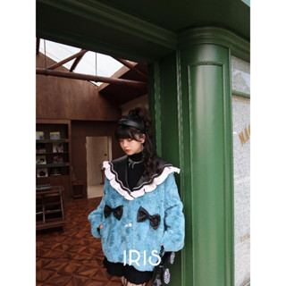 「สินค้าลิขสิทธิ์แท้」Iris Boutique IC22LZ025 Baikal coat เสื้อโค้ท - 20°C (โบว์ถอดไม่ได้)