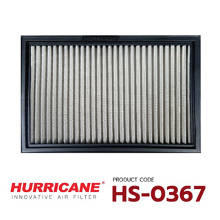 HURRICANE กรองอากาศสแตนเลส , ผ้าแดง Ssangyong ( Korando , Musso ) HS-0367