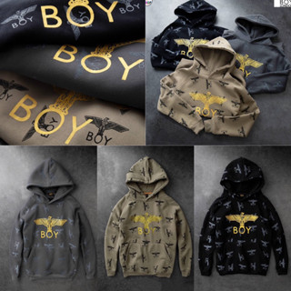 BOY LONDON HOODIE UNISEX 🦅 เสื้อฮู้ดดี้ กันหนาว แขนยาวมีหมวก พร้อมส่งจากไทย 🇹🇭