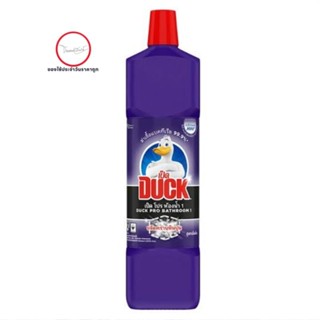 DUCK[900ML] เป็ดโปร ห้องน้ำ1 น้ำยาล้างห้องน้ำ สูตรขจัดคราบ9คราบ ขวดสีม่วง 900มล.