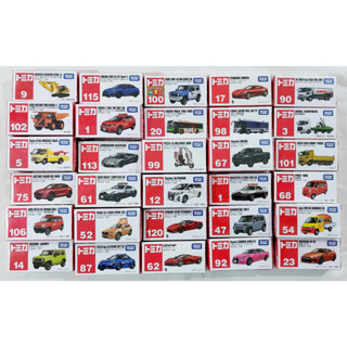 A1.2 tomica takara tomy รถโทมิก้าขนาดเล็ก Honda civic Type R Nissan GT-R รถขนขยะ รถแท็กซี่ Toyota หลายแบบ กล่องใหม่ในซีล