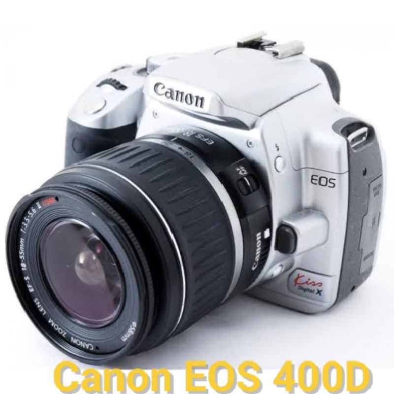 Canon EOS Kiss Digital X/400D อุปกรณ์ครบชุด                               กล้อง DSLR มือสองสภาพสมบูรณ์ ใช้งานเต็มระบบ