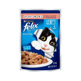 FELIX เฟลิกซ์ อาหารเปียกแมว [ยกโหล 12 ซอง] ขนาด 70 กรัม