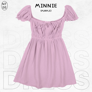 Nineties Design_เดรสกระโปรงสั้นน่ารักเกินต้าน_ Dress_Minnie