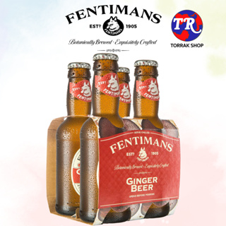 (Pack 4) Fentimans Ginger Beer เฟนติแมนส์ จินเจอร์ เบียร์ 200 ml
