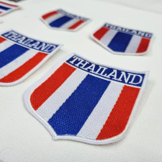 อาร์ม ธงชาติ ธงชาติรูปโล่ Thailand Royal Thai Army ติดตีนตุ๊กแกได้ - FLAG