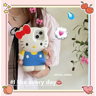 🐱‍🐉จัดส่งภายใน 24 ชม🌹 เคสไอโฟน 11 12 13 14 Pro Max HelloKitty การ์ตูน แฟชั่น ความนิยม เรียบง่าย Case for iPhone ผลิตภัณ