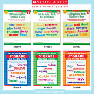 Scholastic Worksheet :  Success with Spelling พร้อมเฉลย Worksheets with Answer Keys แบบฝึกหัดการสะกดคำ Not Real Book