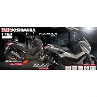 Yoshimura Asia ท่อฟูลซิสเต็ม GP-MAGNUM105 - N-MAX155 Y-CONNECT (21-22) *IN STOCK*