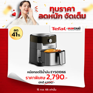 TEFAL หม้อทอดไร้น้ำมัน ความจุ 4.2 ลิตร รุ่น EY501D66