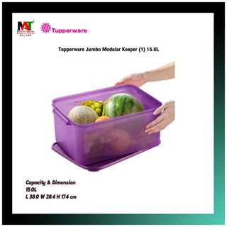 Tupperware รุ่น Jumbo Modular Keeper (1) 15L