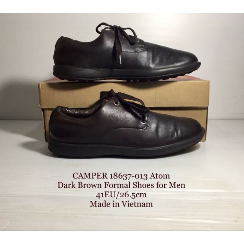 CAMPER Atom, Formal Shoes for Men 41EU(26.5cm) Original ของแท้ มือ 2 สภาพเยี่ยม, รองเท้า CAMPER หนังแท้ พื้นดี สวยมาก