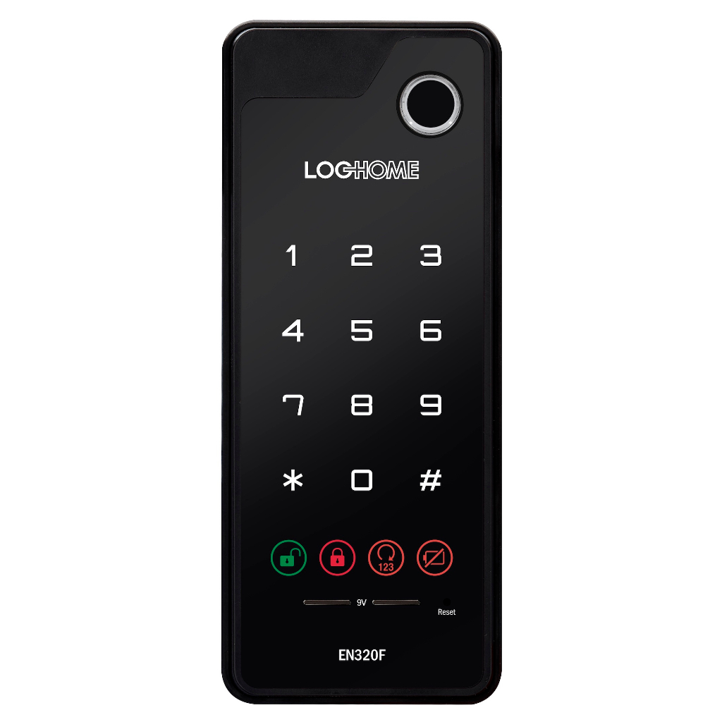 Digital door lock กลอนประตูดิจิตอลเกาหลี - Loghome LH320F (บานเปิด)