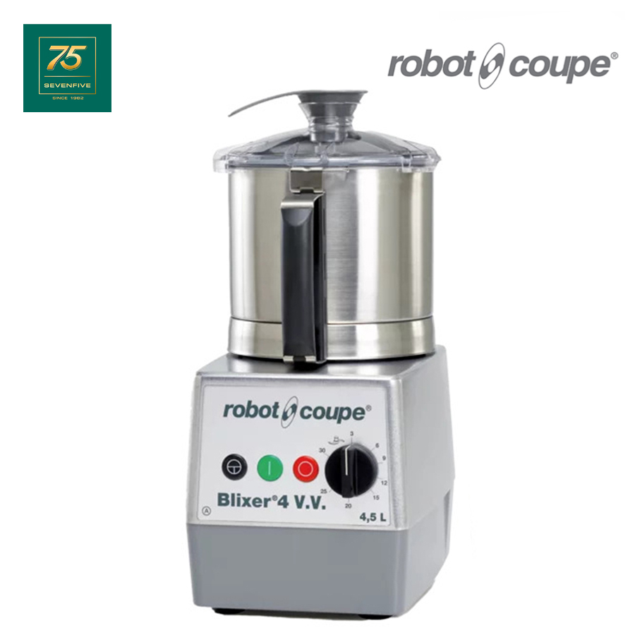 ROBOT COUPE เครื่องปั่นสับ ผสมอาหาร ปั่นเพียวเร่ ความจุโถ4.5ลิตร ROE1-BLIXER4 VVB รับประกัน 1 ปี บริ