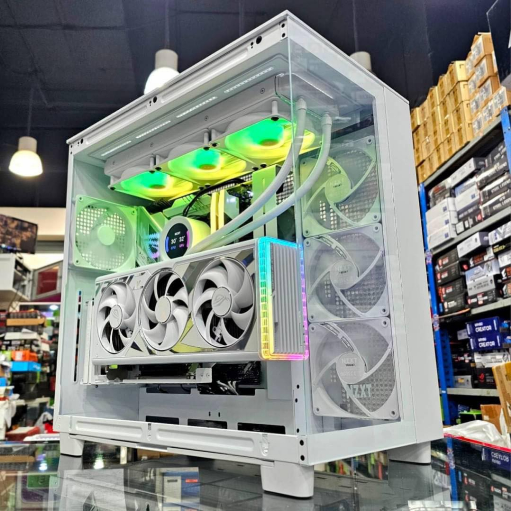 NZXT H9 Flow All White CASE Mid Tower