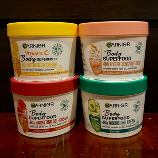 ส่งฟรีค่ะ Garnier Body Superfood, Nourishing Body Cream