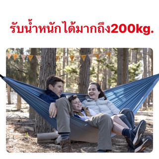 พร้อมส่งทันทีใน24ชม.🔥Naturehike🔥เปลนอนคู่/เดี่ยว รับน้ำหนัก 200kg. ขนาดเบาพกพาสะดวก