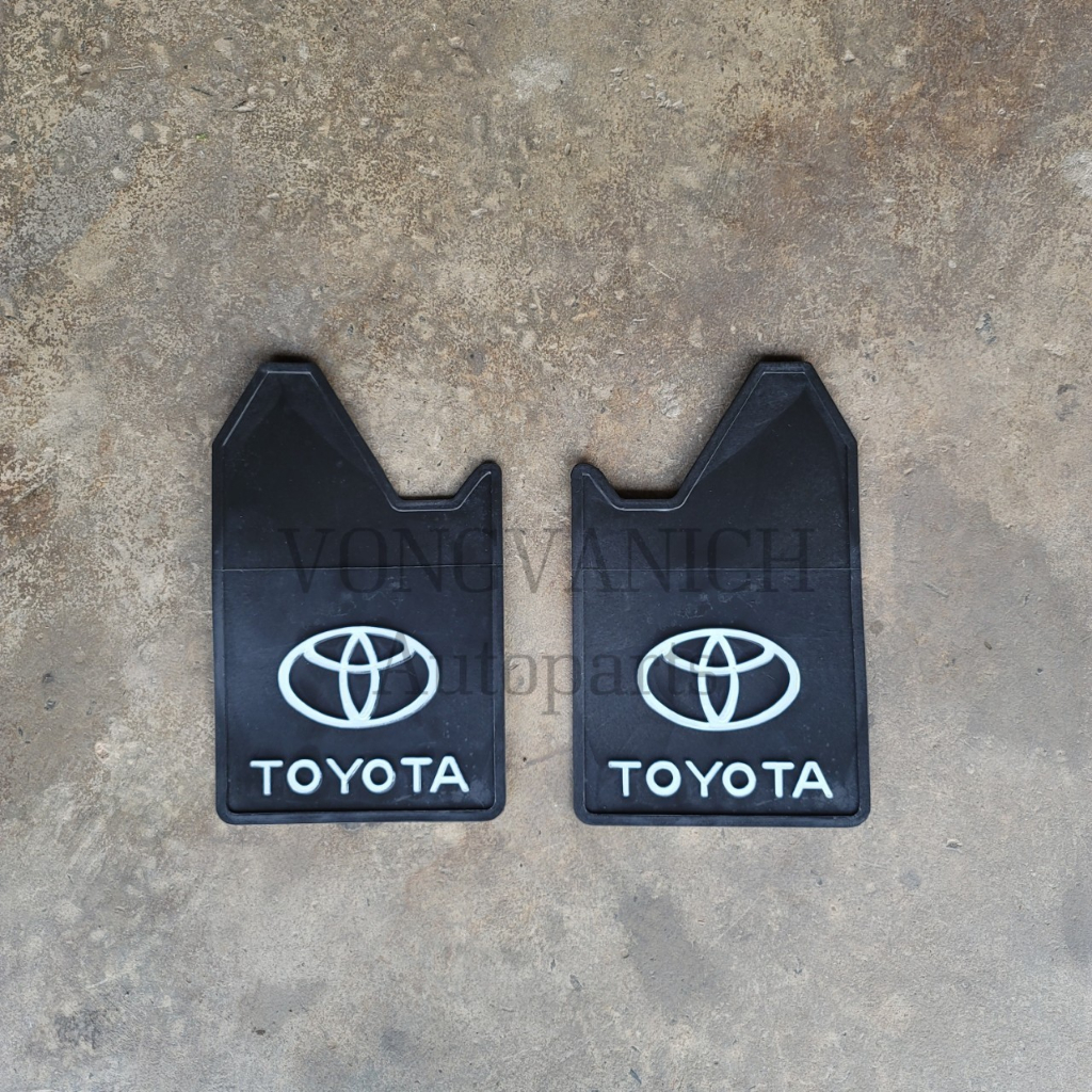 ยางบังโคลน/ยางกันโคลน เรชซิ่ง PVC ลาย TOYOTA 1คู่ มีเก็บเงินปลายทาง ราคา ถูกที่สุด ดีลบีเคเค แกลเลอรีภาพที่ 3