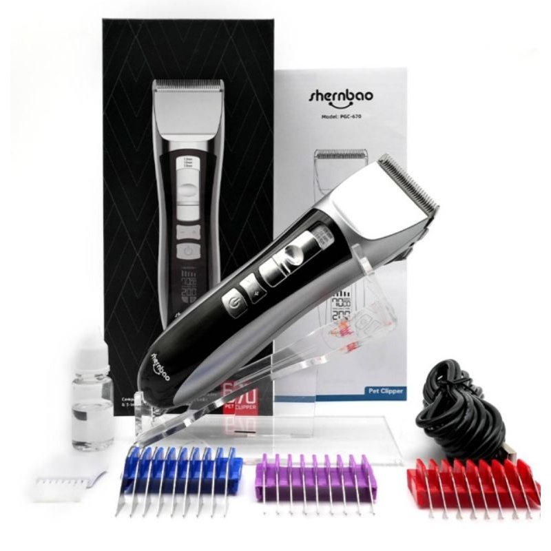 Shernbao Almighty 4-in-1 Blade Clipper PGC670 (New Product) lotใหม่มีใบลองตัดคะ
