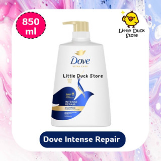 H3 โดฟ DOVE Shampoo Intense Repair Dark Blue 850ml แชมพู ฟื้นบำรุงผมให้แข็งแรง สวย นุ่มลื่น สีน้ำเงิน 900 มล.