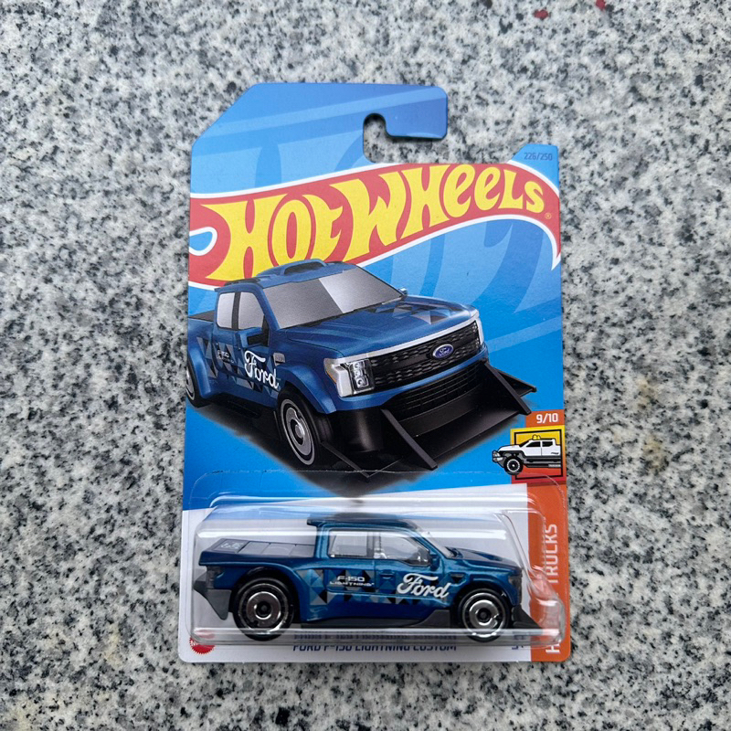 รถเหล็ก Hotwheels Ford F-150 Lightning กระบะ