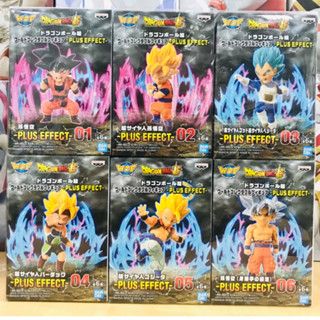 WCF Dragonball Super plus effect 01-02-03-04-05-06 Bandai